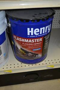 lot 2280 image: 4.75 Gallon Henry Flashmaster Flashing Cement