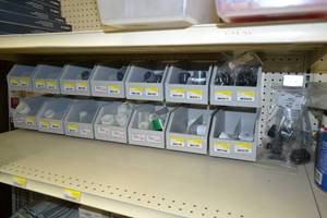 lot 2302 image: Inventory of Nylon Pipe and Hose Barb Connectors - 34 to 1-12