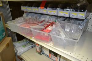 lot 2307 image: (4) Containers of Vinyl Snowguards for Roofs