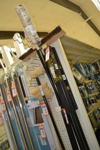lot 2318 image: (2) 18 and 24 Broom  SqueeGee