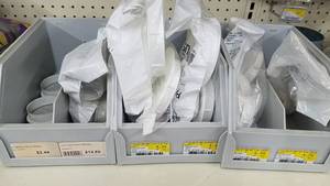 lot 2229 image: (6) Shelves of Siding Mounts, Accessories and More