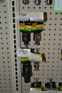 lot 1960 image: (7) DeWalt Impact Adapters and Swivels