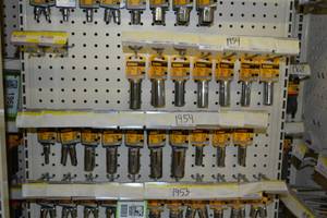 lot 1954 image: (30) DeWalt 6pt 38 Drive Deepwell  Sockets