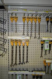 lot 1983 image: (12) DeWalt Metric Combination Wrenches