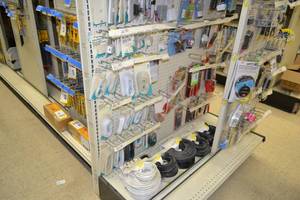 lot 2030 image: Inventory of Audio  Video Cables, Rolls of Wire, Speaker Wire, Night Lights, Telephone Wire and More