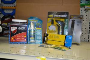 lot 2049 image: Lot of Tile and Grout Tools and More