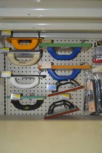 lot 2050 image: (8) Assorted Grout Float Tools