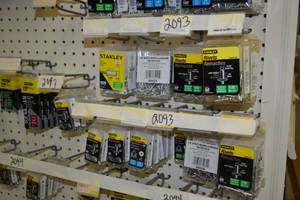lot 2093 image: Inventory of Stanley Rivets