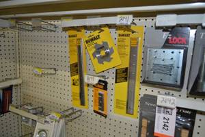 lot 2141 image: DeWalt Replacement Planer Knives and More