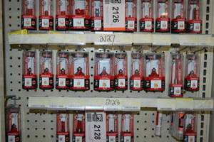 lot 2127 image: Large Lot of Freud Router Bits