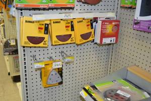 lot 2165 image: Inventory of DeWalt 4-12 Sanding Discs and More