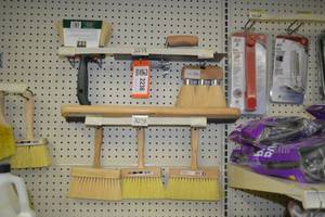 lot 2238 image: Lot of Masonry  Concrete Brushes, Trowel and More