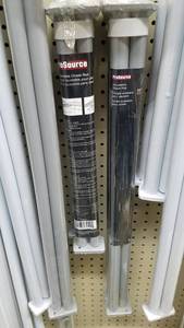 lot 891 image: (4) Adjustable Closet Rods (2) 18 to 30 and (2) 30 to 48