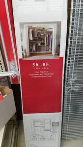 lot 914 image: Closetmaid Closet Organizer Kit for 5 to 8 Closets
