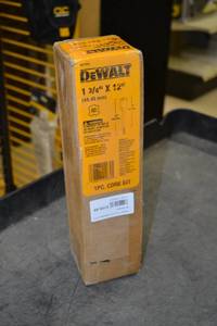 lot 500 image: DeWalt 1-34 x 12 Core bit