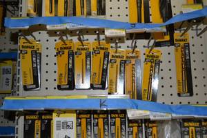 lot 480 image: Inventory of DeWalt Titanium Drill Bits