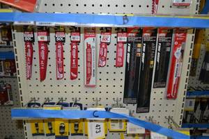 lot 472 image: Lot of (20) DIABLO Carbide Sawzall Blades and More