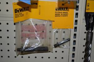 lot 513 image: (2) DeWalt SDS Chuck Adapters