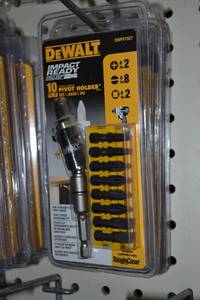 lot 533 image: (3) DeWalt Impact Ready Swivel Bit Holder Kits
