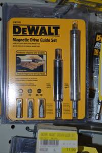 lot 529 image: (5) DeWalt Magnetic Guide Driver Kits