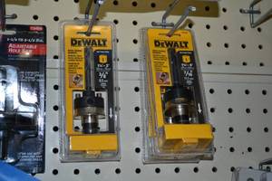 lot 541 image: (3) DeWalt Quick Change Mandrels for Hole Saw Bits