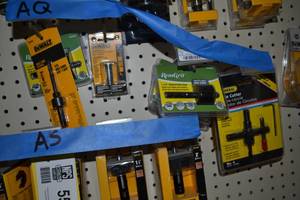 lot 545 image: RemGrit Arbored Hole Saw Bits, Mandrels and More
