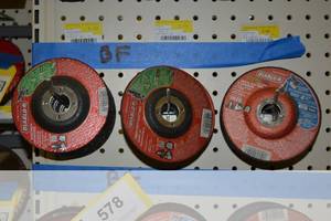 lot 577 image: (24) DIABLO 4-12 Grinding and Cut-off Wheels