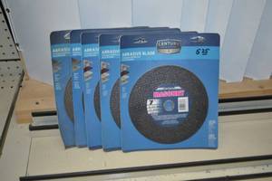 lot 575 image: (5) Century 7 Masonry Abrasive Blades