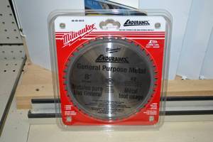 lot 574 image: Milwaukee 8 General Purpose Metal Cutting Saw Blade