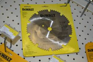 lot 588 image: (2) DeWalt 7-14 Hollow Ground Planer Saw Blades