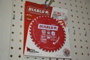 lot 601 image: (3) DIABLO 5-38 Framing and Finish Blades
