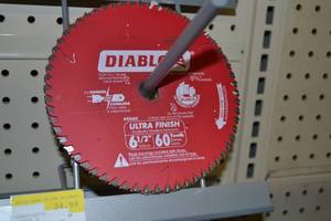 lot 594 image: (5) DIABLO Ultra Finish 6-12 Saw Blades
