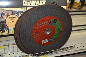 lot 615 image: (15) DIABLO 12 Masonry Cutting Blades 1 Arbor