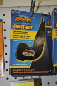 lot 641 image: (11) SPYDER Sawzall Grout Scraper Inventory 316Width Scrapers