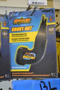 lot 640 image: (12) SPYDER Sawzall Grout Scraper Inventory 116 Width Scrapers