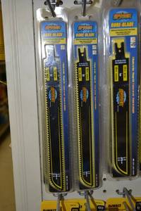 lot 620 image: (7) SPYDER Bore-Blade 10 Bi-Metal Sawzall Blades