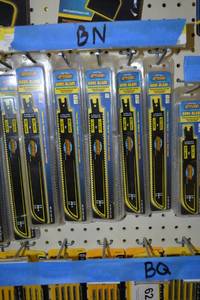lot 621 image: (25) SPYDER Bore-Blade 8 Bi-Metal Sawzall Blades