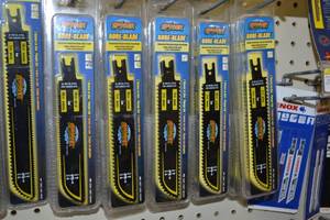 lot 622 image: (28) SPYDER Bore-Blade 6 Bi-Metal Sawzall Blades