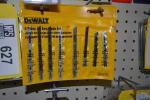 lot 626 image: (8) Packages of 8 DeWalt Jigsaw Blades
