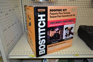 lot 461 image: NEW Bostitch Pneumatic Roofing Kit - Cap Stapler and Nailer