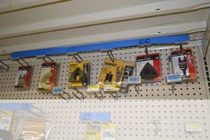 lot 651 image: Inventory of Multi Oscillating Tool Blades, Pads and More