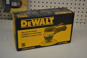 lot 659 image: NEW DeWalt Pneumatic Dual Action Sander