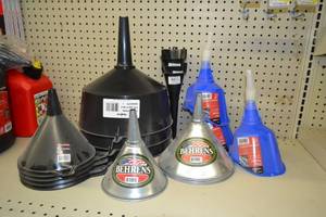 lot 668 image: Large Lot of (16) Funnels 12 to 3