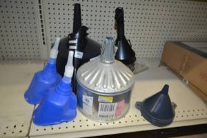 lot 667 image: Large Lot of (16) Funnels 12 to 3