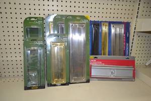 lot 678 image: Inventory of Schlage, Stanley and More Mail Slots, Brass, Nickel and More