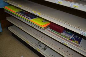 lot 841 image: Posterboard, Duck Tape Sheets, Construction Paper, Pencil Box
