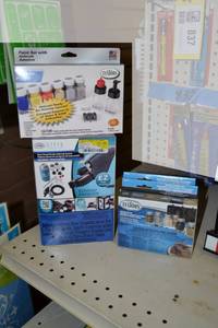 lot 835 image: Testors Plastic Model Air Brush Kit w (3) Packages of Acrylic Paint Kits