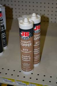lot 714 image: (2) JB Weld Ultimate Copper Gasket maker and Sealant