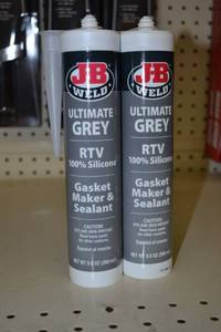lot 712 image: (2) JB Weld Ultimate Grey Gasket Maker and Sealant
