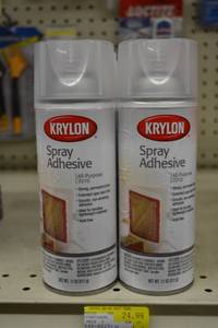 lot 796 image: (10) Cans Krylon High Strength Spray Adhesive
